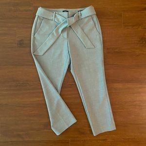 LOFT Julie Pants - Grey, Size 6p